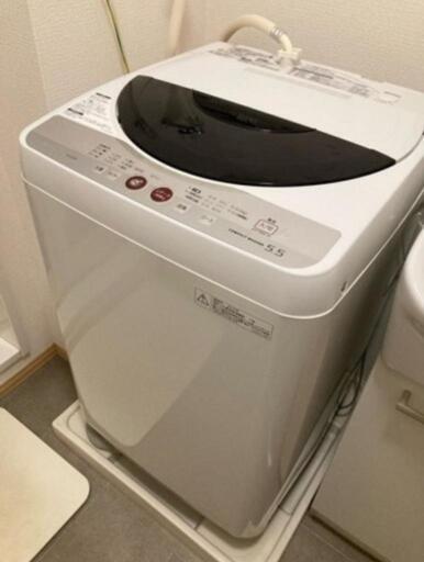 シャープ 洗濯機 ES-GE55K