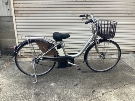 ヤマハ新機種電動アシスト自転車pasnatura26インチシルバーアルミボディー ヤマハ新機種電動アシスト自転車pasnatura26インチシルバー