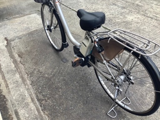 12 ヤマハ新機種電動アシスト自転車pas26インチシルバーアルミ