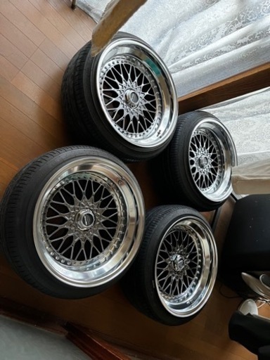 シェブロンレーシングm2  10j 4本セット 18インチ 深リム