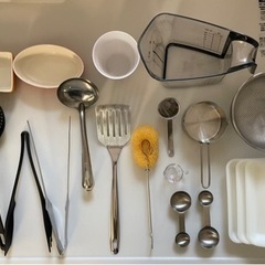 調理器具・食器類まとめてさしあげます（無印IKEA他）