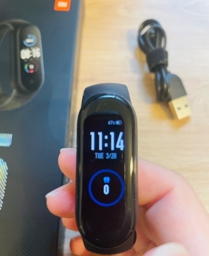 スマートウォッチ【美品】Mi Smart Band5