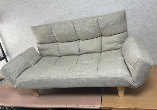 カウチソファ チーク 直接引き取り歓迎