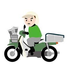 早朝配達！1日約3ｈで7,000円(月20万以上可)！週払いOK！