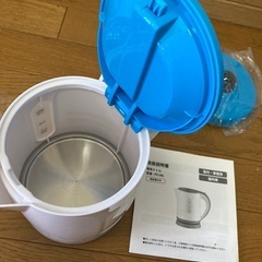 新品電気ケトルの画像