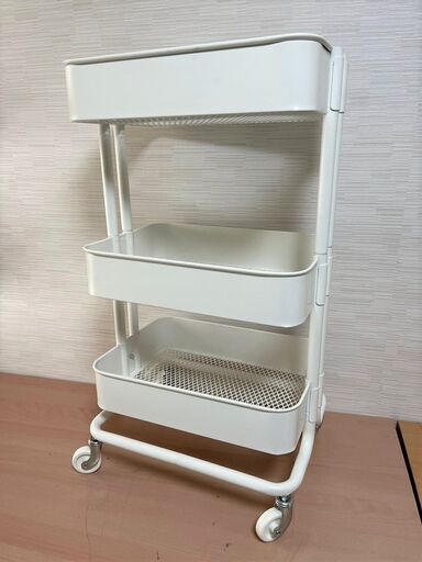 IKEA キャスターつきワゴン RASKOG