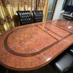 東京インテリア イタリア製 サルタレッリ ダイニングテーブル