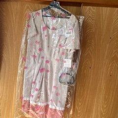 ベルト付きワンピース