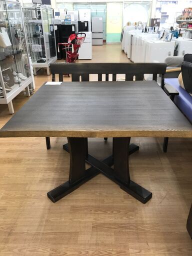 ★ジモティ割あり★ ニトリ ダイニングテーブル　ヤマト ダークブラウン H70×W109×D110 クリーニング済み KJ1735