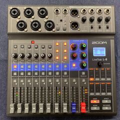 【愛品館江戸川店】ZOOM　LiveTrak L-8 デジタルミキサー 8ch　お問い合わせID:132-012582-007の画像