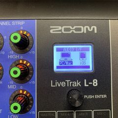 【愛品館江戸川店】ZOOM　LiveTrak L-8 デジタルミキサー 8ch　お問い合わせID:132-012582-007の画像