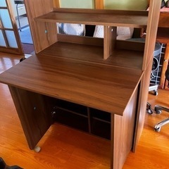 本棚テーブル