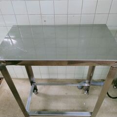 (お買い上げ頂きました)業務用ステンレス作業台60×33.5