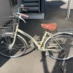 自転車、本日限りでもらっていただける方探しています