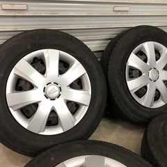 【S2868】18年製 145/80R13 ファルケン シンセラSN832i ダイハツ 鉄ホイール 夏タイヤ ミラ ムーヴ