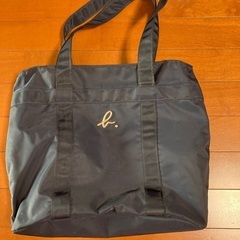 アニエスベー　ネイビー　トートバッグ　中古