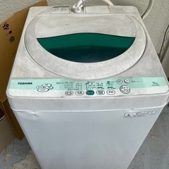 洗濯機を譲ります　【28日一日中から29日午前中まで】