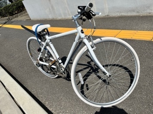 自転車 青 26インチ ブレーキ左のみ TJ12362
