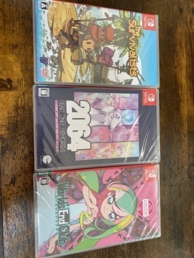 Switchソフト3本
