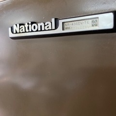 【松下電気】　大型冷蔵庫　完全動作品　【NR-435DV-E】ブラウン　の画像