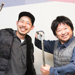 【給与25万～40万、日給1万～日払い制度有（応相談）体験入社制度導入中！】アットホームな会社です！未経験や、工事現場の足場に登った事のない方でも大丈夫！複数人にて作業をするので、イチから丁寧に教えます。一緒に働きやすい現場を作っていきましょう！！の画像
