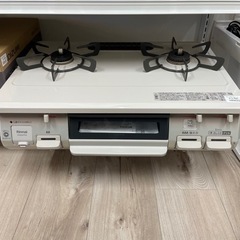 【中古】Rinnai 2口コンロ/RT64JH7S2/LPガス/2021年製