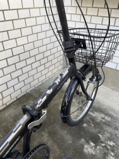 折りたたみ自転車　ライト鍵付き6段ギア　整備済み　乗りやすいですよ！