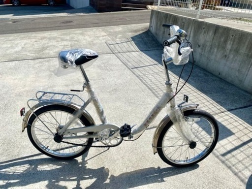 未使用 20インチ 折りたたみ自転車