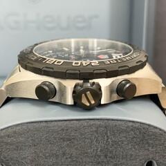 【美品】 腕時計 タグホイヤー caz1010 フォーミュラ1 黒 SS クロノグラフ ブラック クォーツ  メンズ腕時計の画像