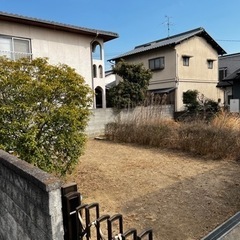 岡山市中区平井の更地です。