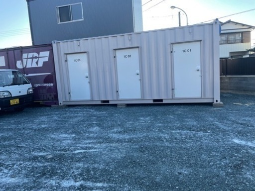 限定　月極コンテナ借りませんか？　浜松IC付近