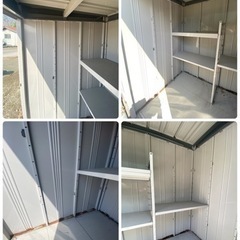 配送料別途見積  中古　イナバ物置　MBW-25   H2080×W1790×D137㌢の画像