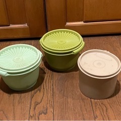 タッパーウェア　3種