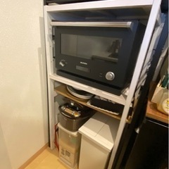 【0円】4/5まで！冷蔵庫、レンジラック