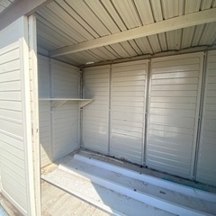 配送料別途見積  中古 ヨド物置   H2090×W2930×D149㌢の画像