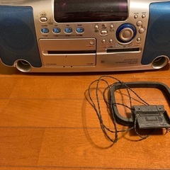ケンウッド　 MD CDラジカセ　ジャンク