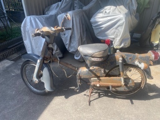 決まりました！カブ　C65 おっぱいカブ　書類、鍵あり