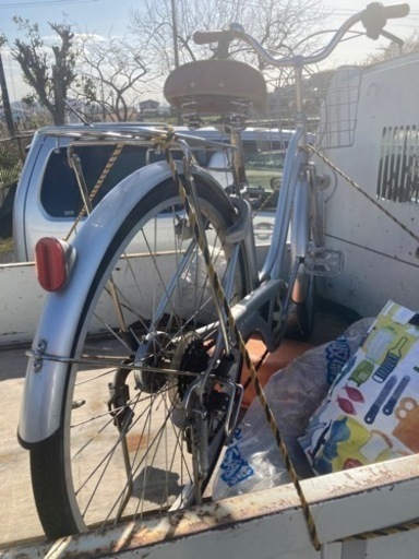 自転車 中古 変則付き 必要な方お安くどうぞ
