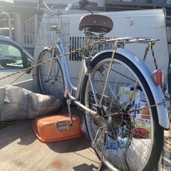 自転車 中古 変則付き 必要な方お安くどうぞ