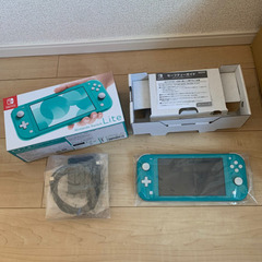 スイッチライト 本体 ターコイズ ブルースクリーン Sランク】Nintendo Switch lite ニンテンドースイッチライト