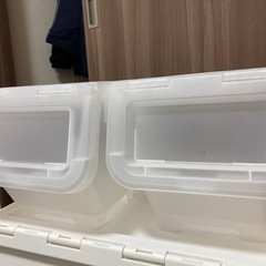 カインズ　収納ケース　クリアキャリコ S スモーキークリア