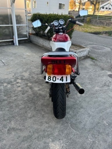 愛媛県  ジェイド250 CBX仕様1型カラー フレーム塗装しました。写真5枚目