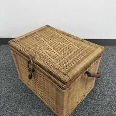 ★おしゃれ★かご インテリア バスケット 収納 小物入れ 木製　TSTP0328-9の画像