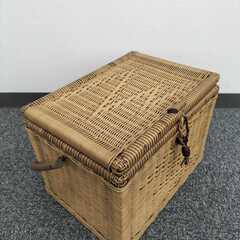 ★おしゃれ★かご インテリア バスケット 収納 小物入れ 木製　TSTP0328-9の画像