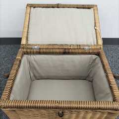 ★おしゃれ★かご インテリア バスケット 収納 小物入れ 木製　TSTP0328-9の画像