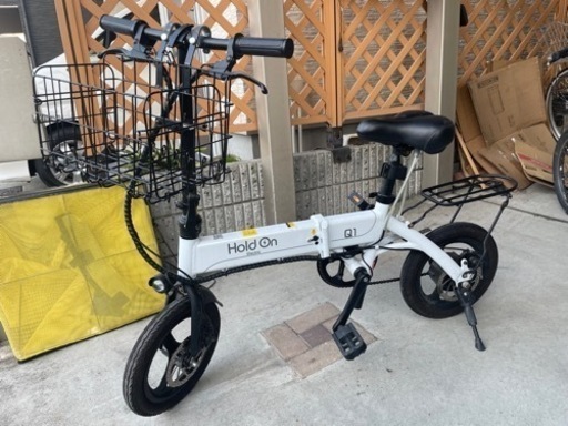 折りたたみ電動アシスト自転車　『故障』