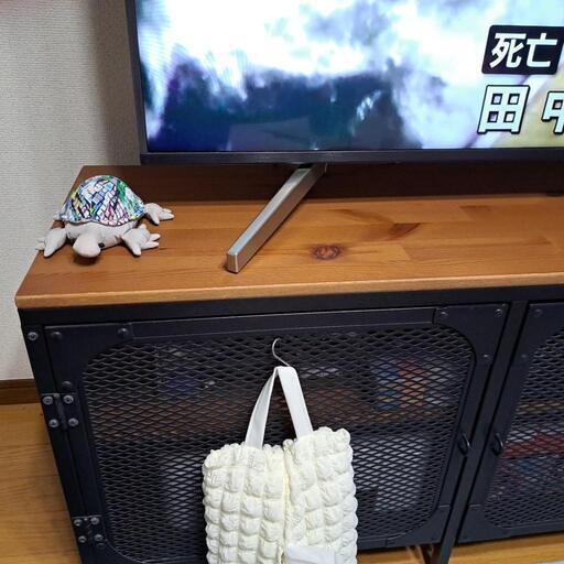 IKEAの格子扉でおしゃれなテレビ台\u0026収納台１５０センチ