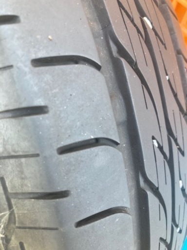 【受付終了】ノーマルタイヤ4本 155/65R14 ワンシーズン使用 バリ山