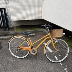 6段変速2021年製の綺麗な自転車です。