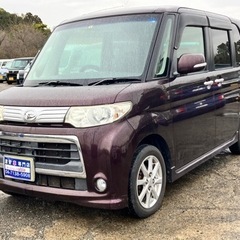 【支払総額15.8万円】後期型タントカスタム車検6年5月フルセグ...